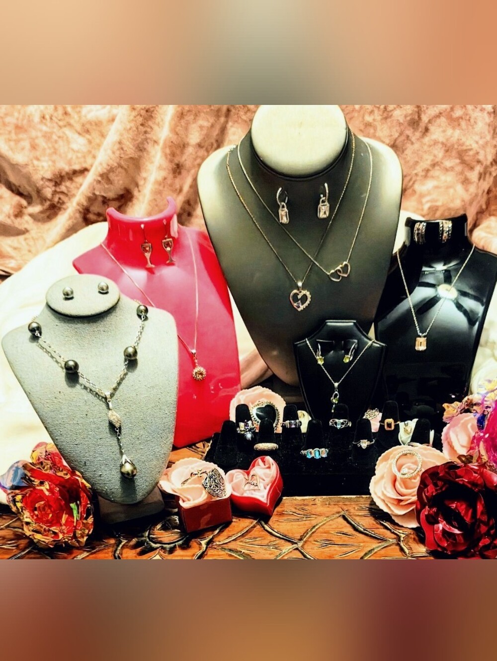 Vintage Sterling Silver Estate Jewelry LOT